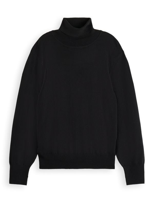 Essentials —  Roll Neck Relaxed Pullover