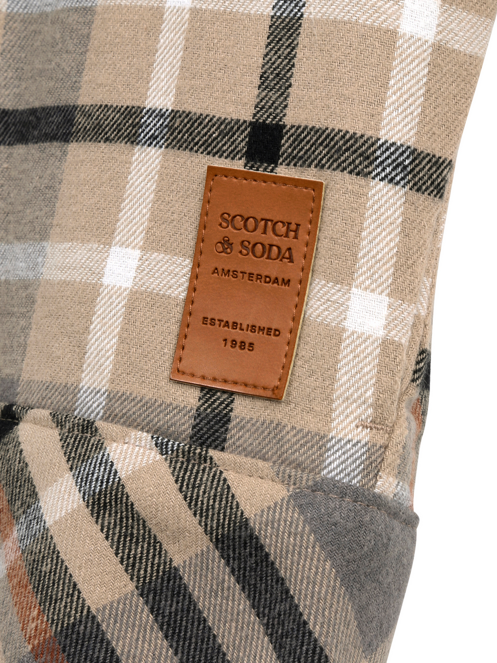 Sherpa Lined Plaid Flannel Eisenhower Jacket