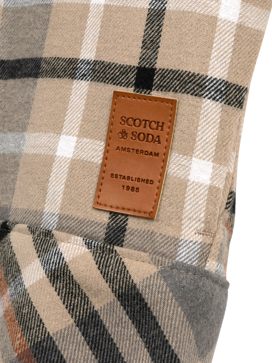 Sherpa Lined Plaid Flannel Eisenhower Jacket