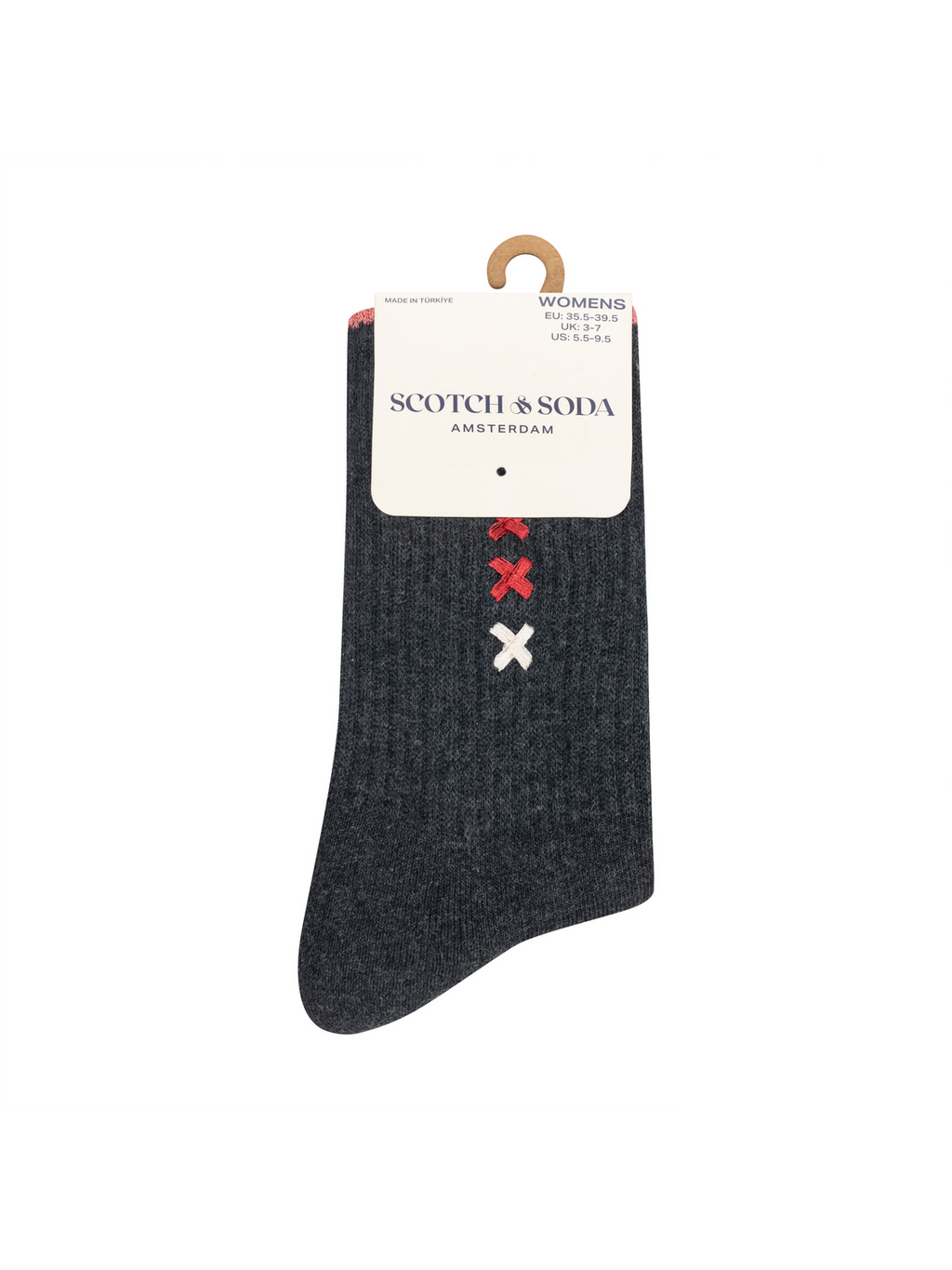 3Pk Womens 1/2 Terry Crew