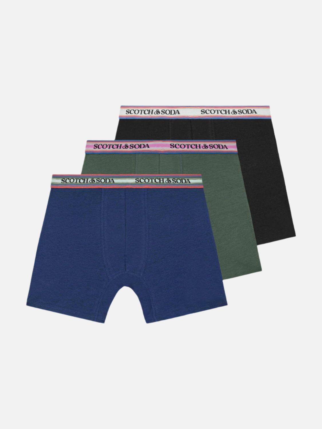 3er Pack Herren Baumwoll-Stretch Boxer Brief