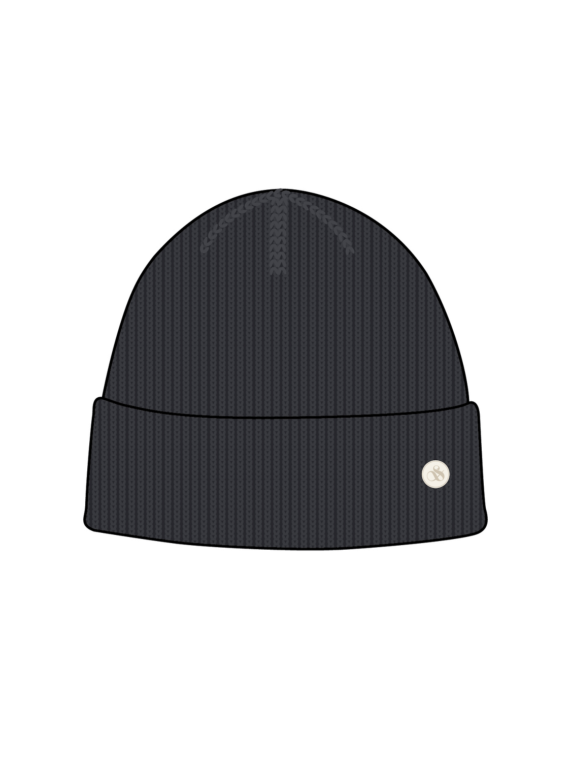 S&S Rivet Cuff Beanie