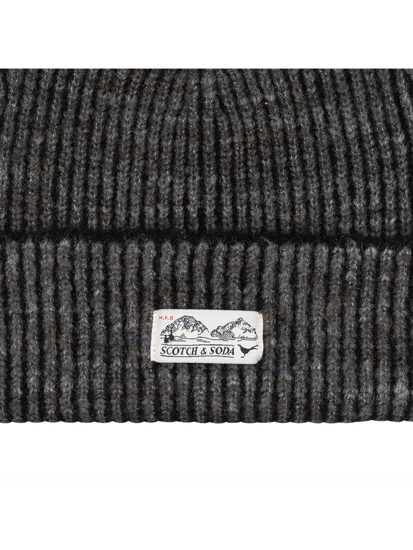 S&S 2 Color Rib Cuff Beanie