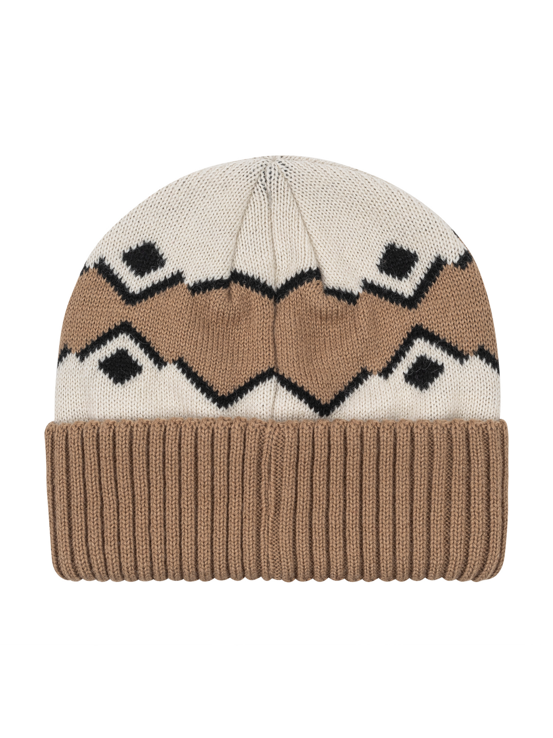 S&S Fairisle Cuff Beanie