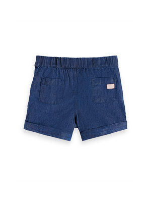 S&S Girls 2Pc Top & Denim Short Set