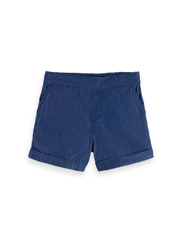 S&S Girls 2Pc Top & Denim Short Set