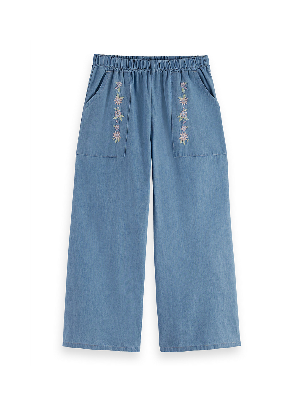 S&S Girls 2Pc Fashion Top & Denim Pant Set