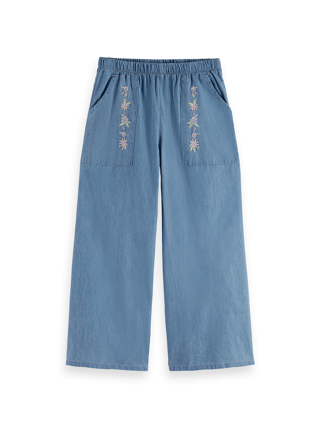S&S Girls 2Pc Fashion Top & Denim Pant Set