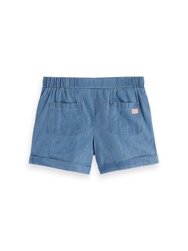 Girls' S&S Girls 2Pc Top & Denim Short Set