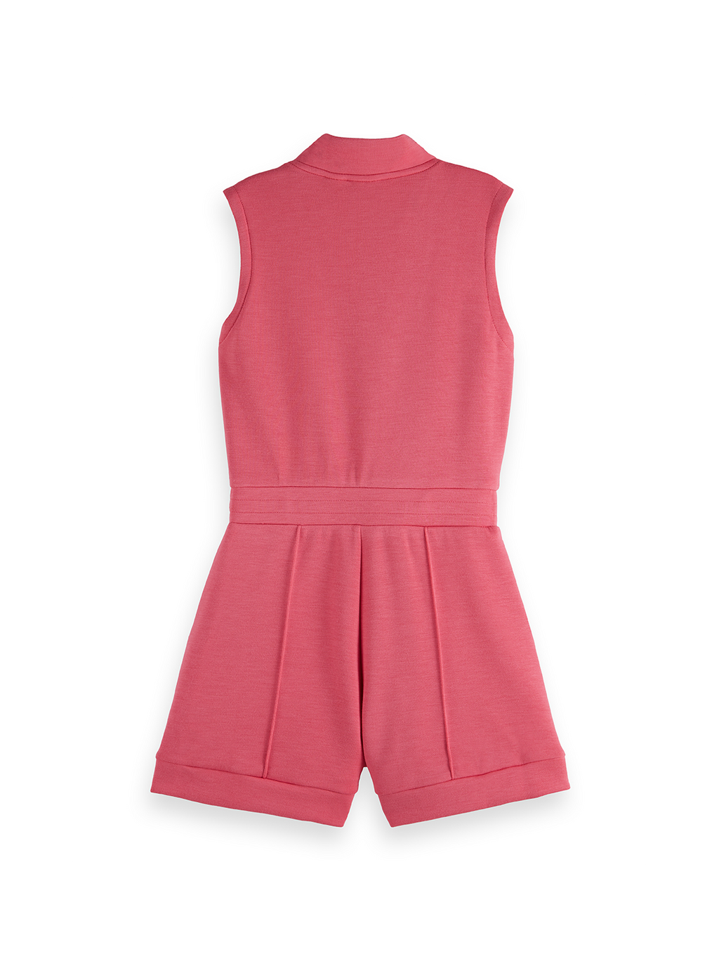 S&S Tennis Group Double Knit Half Zip Romper