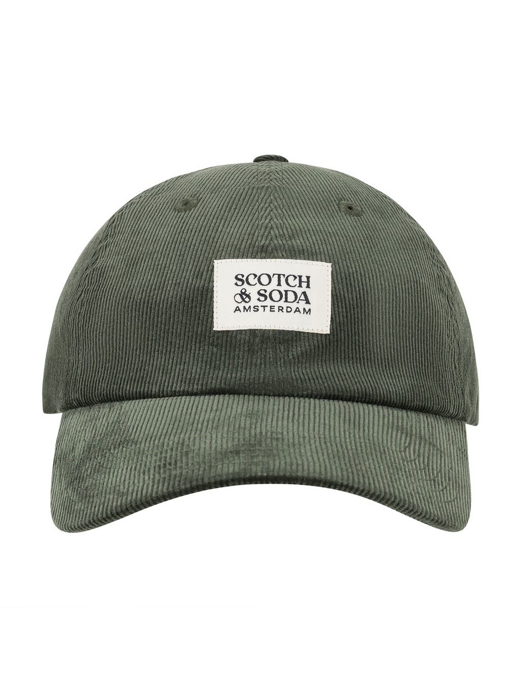 Casquette réglable en velours côtelé S&S