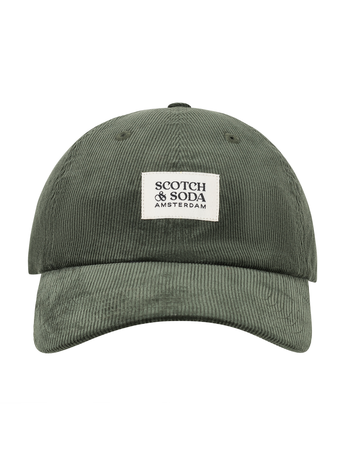Casquette réglable en velours côtelé S&S
