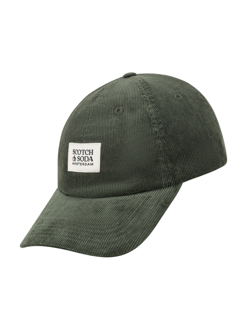 Casquette réglable en velours côtelé S&S