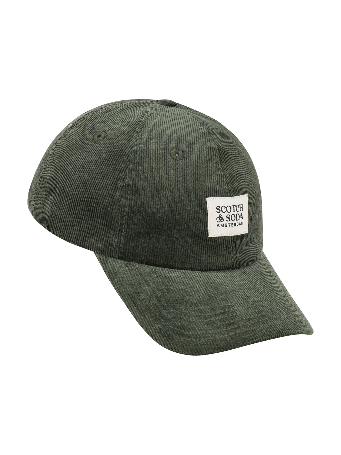 Casquette réglable en velours côtelé S&S