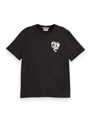 Pull en maille chinée coupe droite