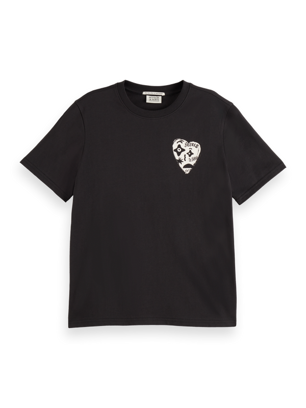 Pull en maille chinée coupe droite