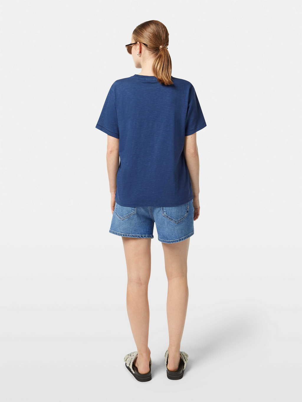 Embroidered Island Life Regular-Fit T-Shirt