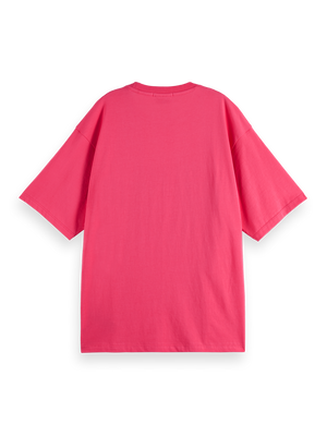 Love Crush Fringed Heart Oversized-Fit T-Shirt