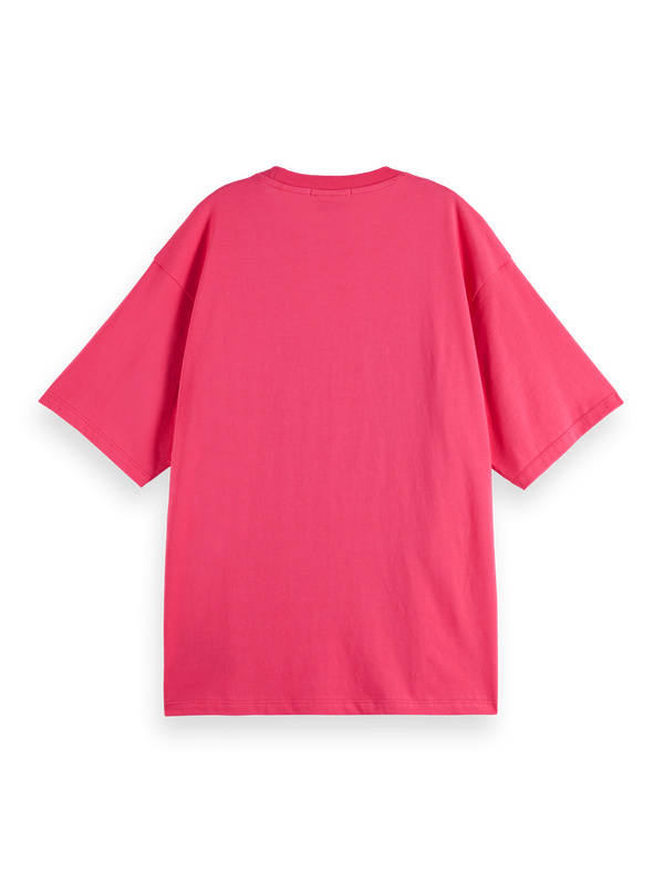 Love Crush Fringed Heart Oversized-Fit T-Shirt