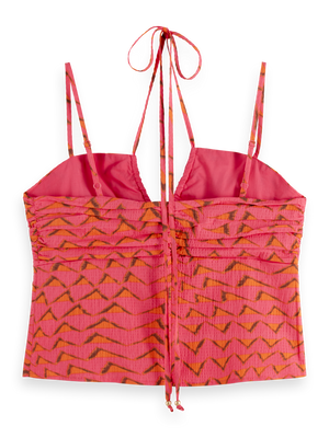 Gathered Strappy Tank