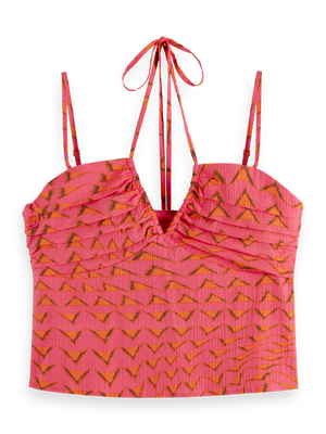 Gathered Strappy Tank