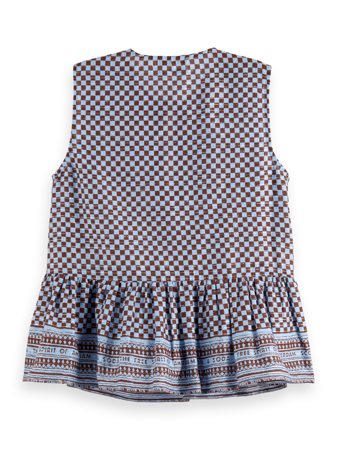 Sleeveless Bow Top