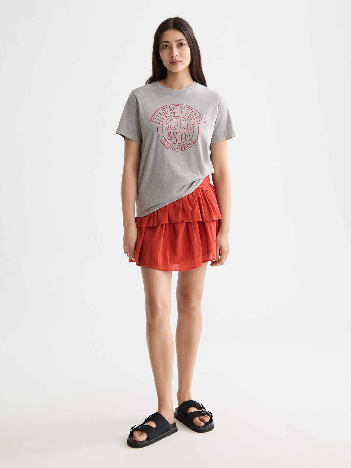 Washed Regular Fit T-Shirt With Graphic