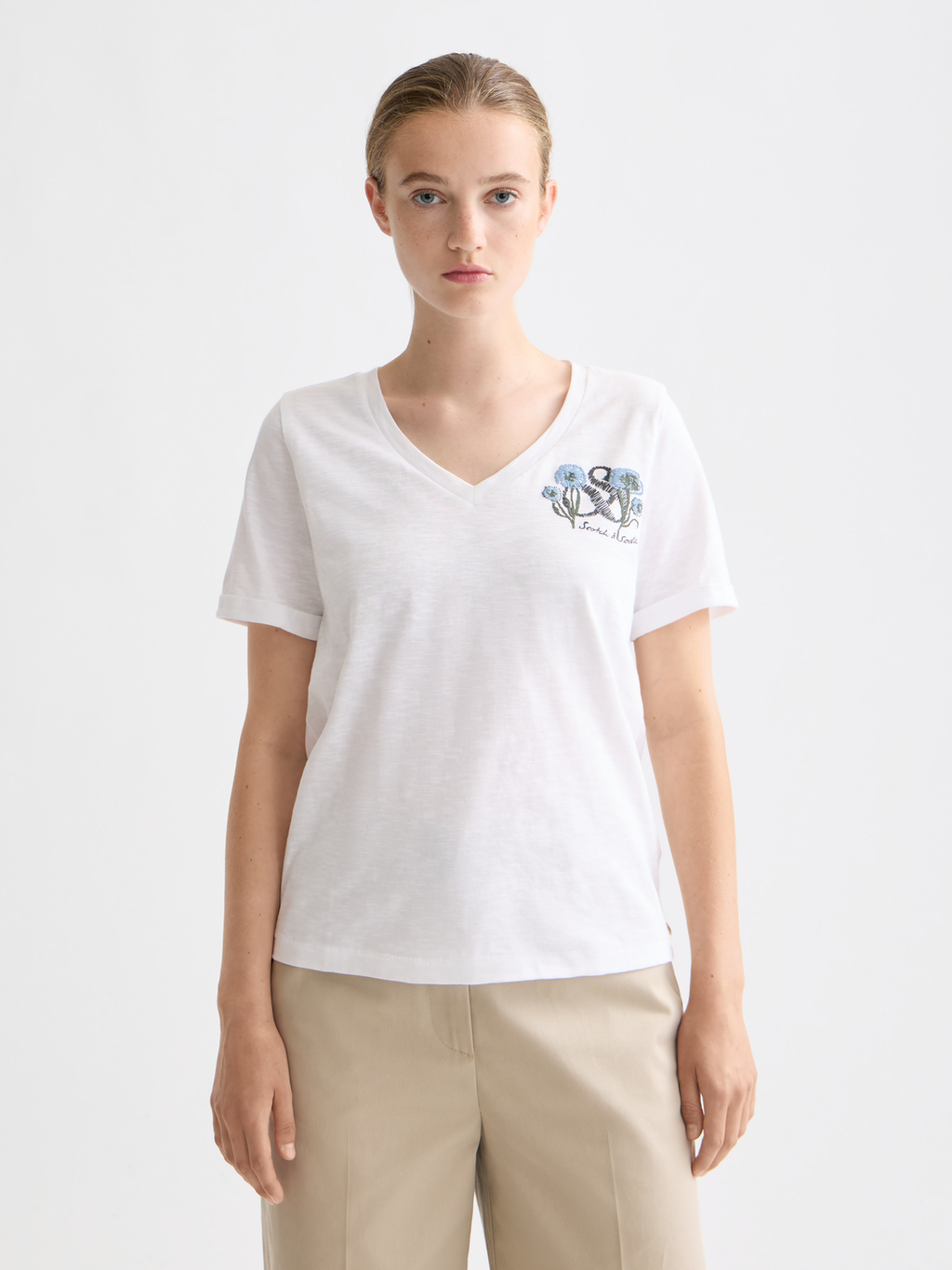 Slub Chest Artwork T-Shirt