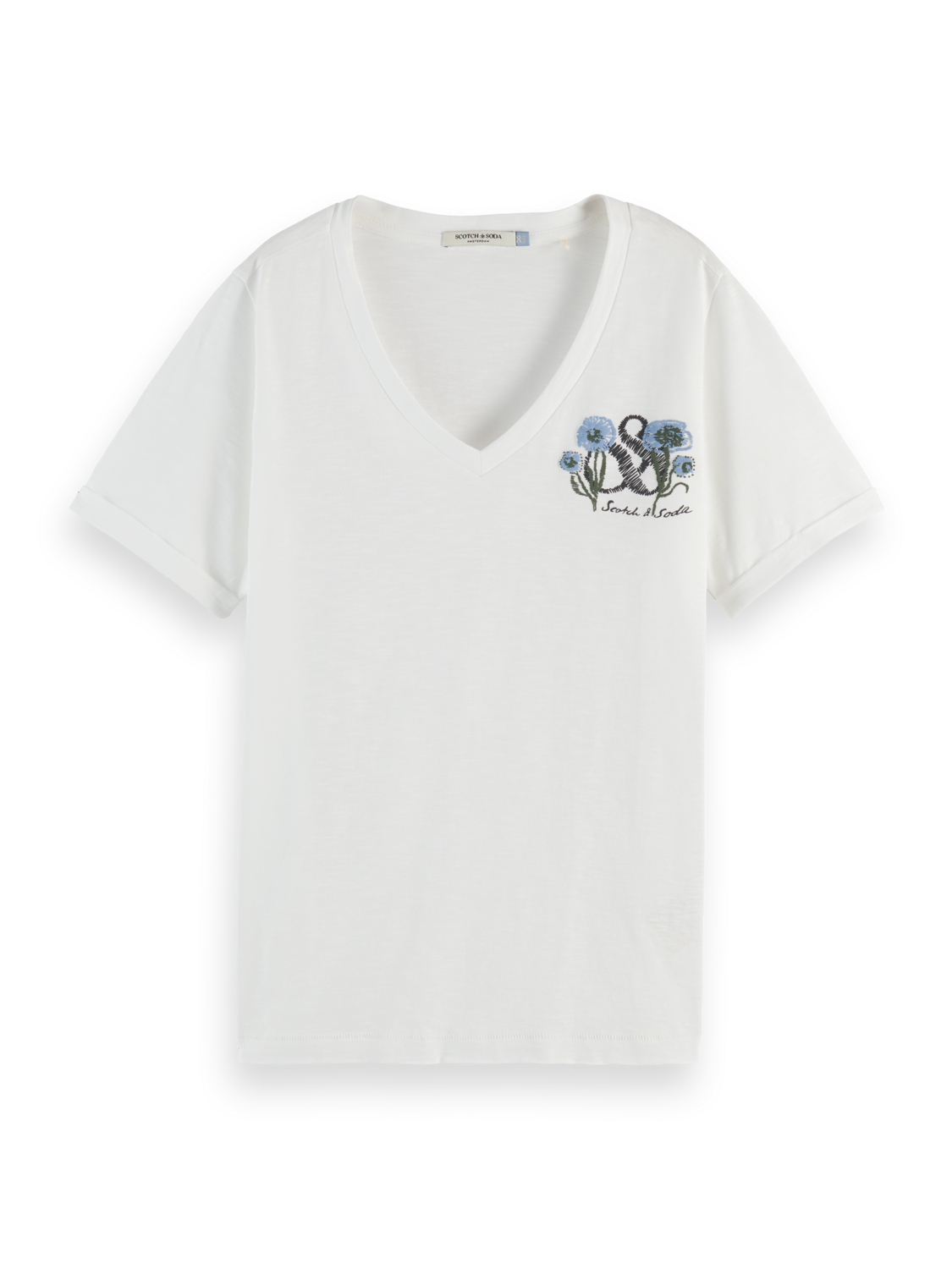 Slub Chest Artwork T-Shirt