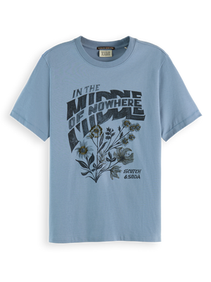 T-shirt Coupe Droite Motifs