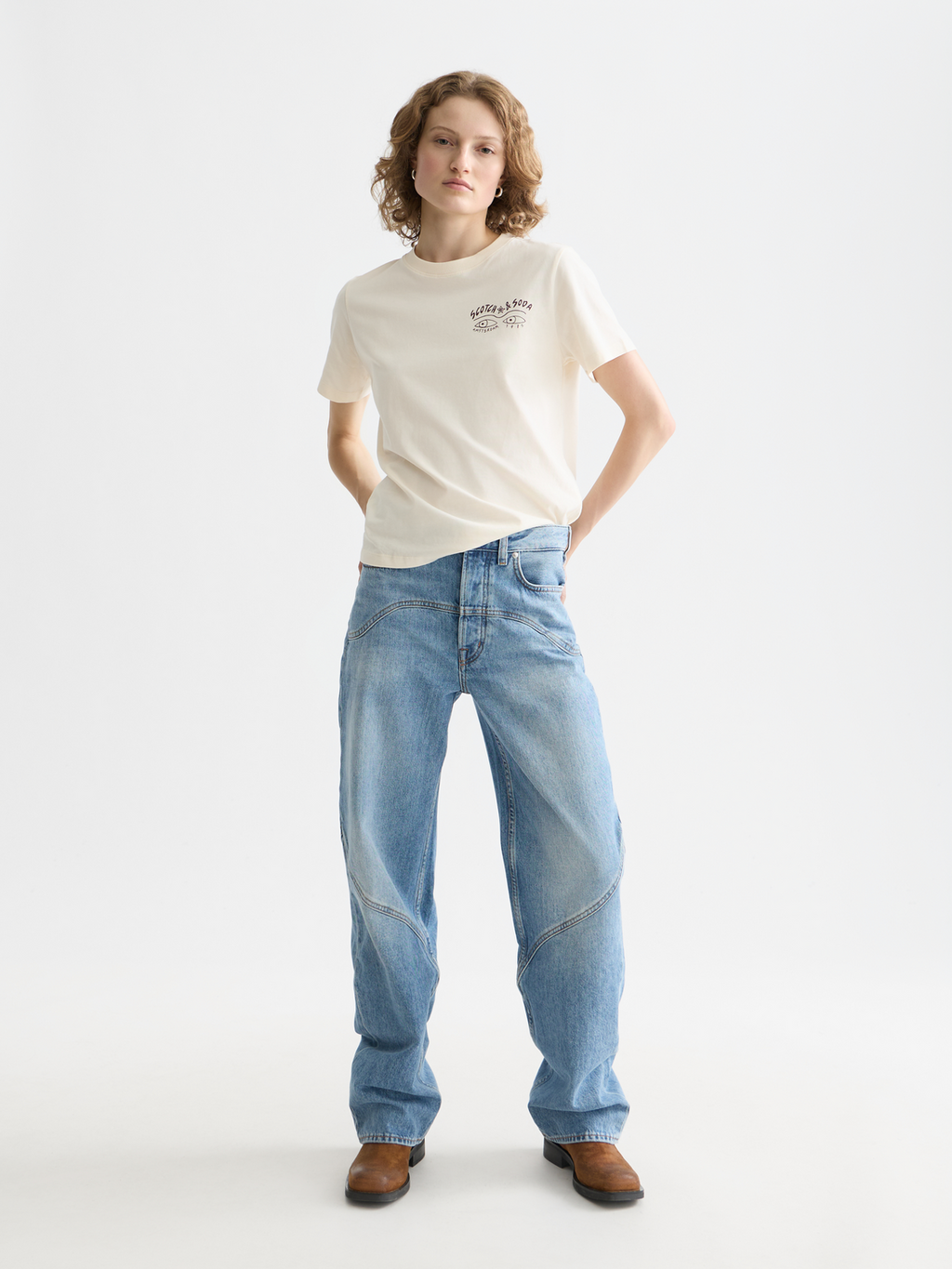 Small Chest Artwork Regular Fit T-Shirt