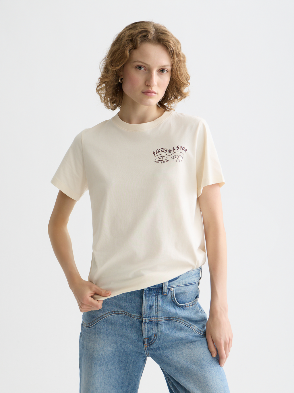 Small Chest Artwork Regular Fit T-Shirt