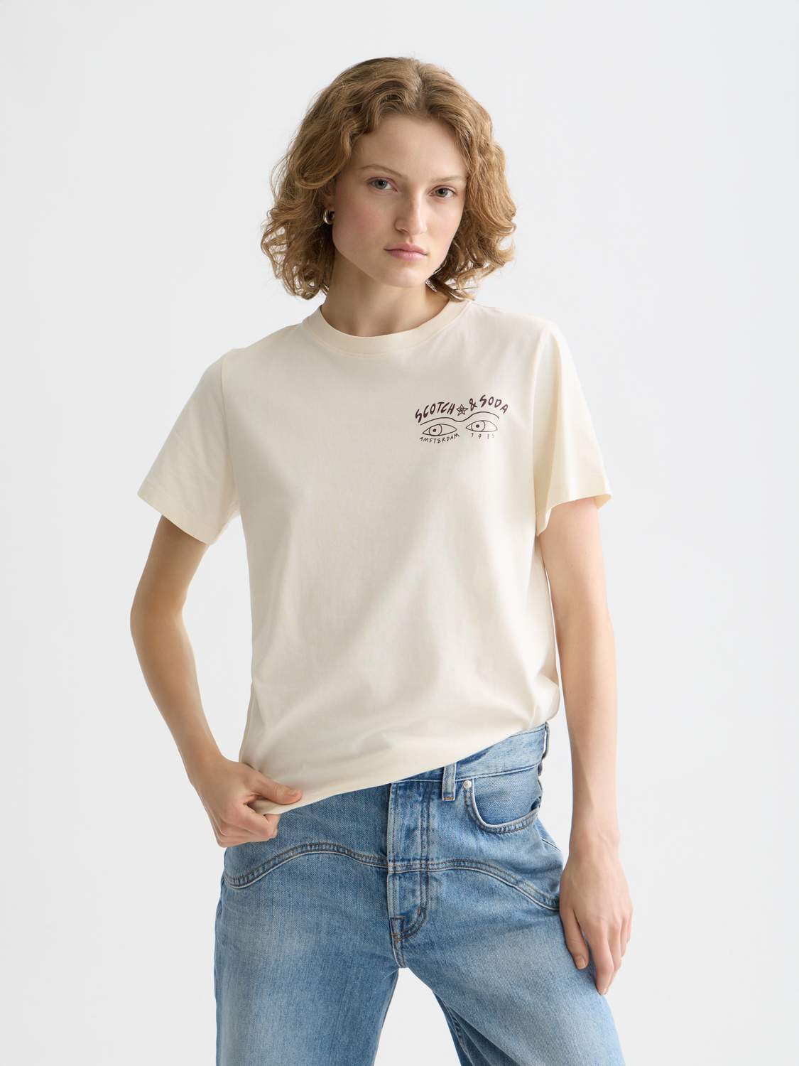 Small Chest Artwork Regular Fit T-Shirt