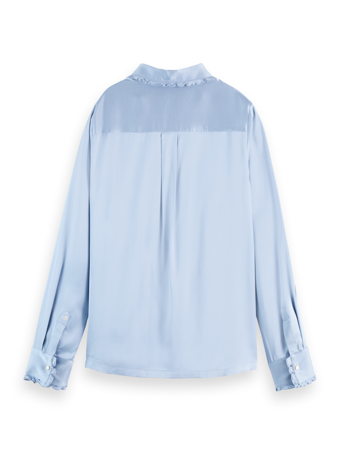 Regular Fit Shirt With Ruffle