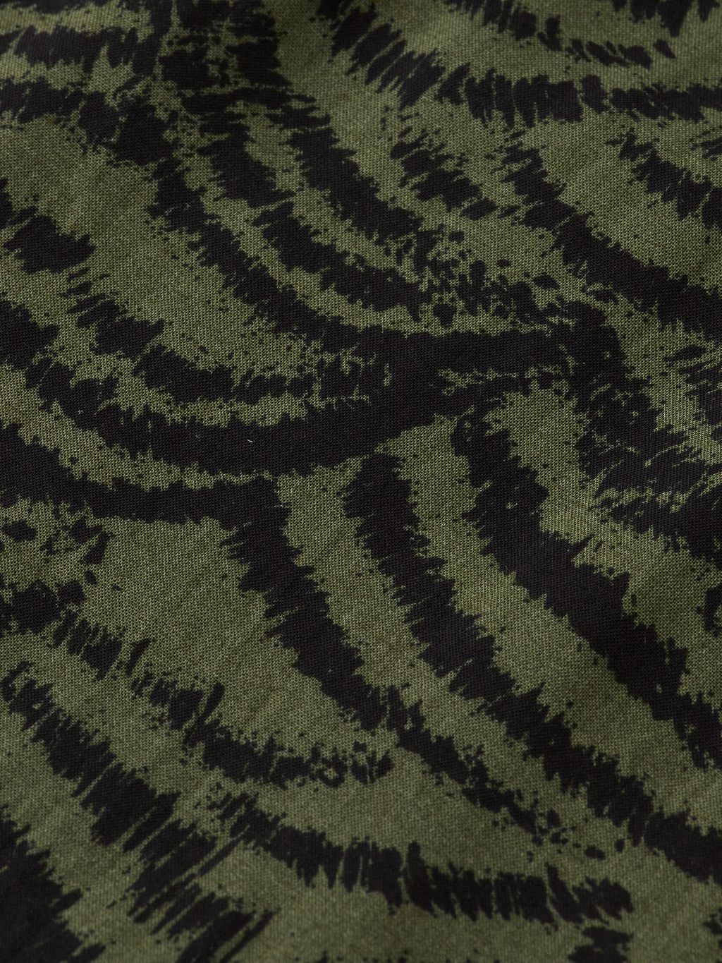 Printed Pintuck Shirt