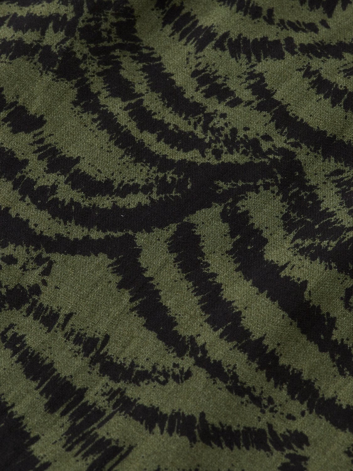 Printed Pintuck Shirt