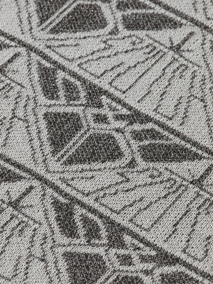 Jacquard Knitted Jacket