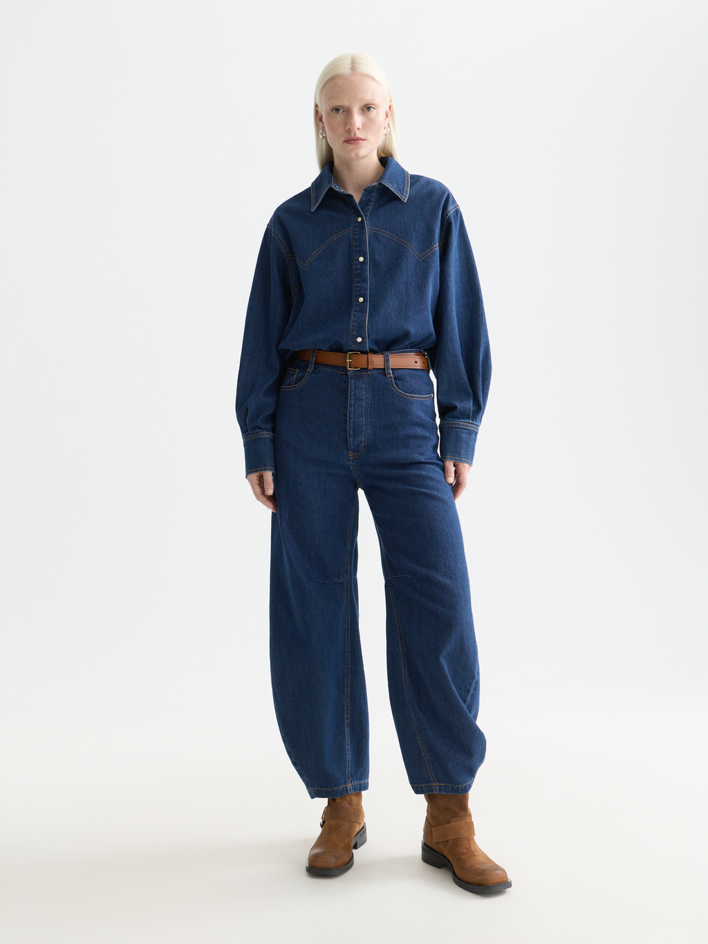 Western Denim Shirt