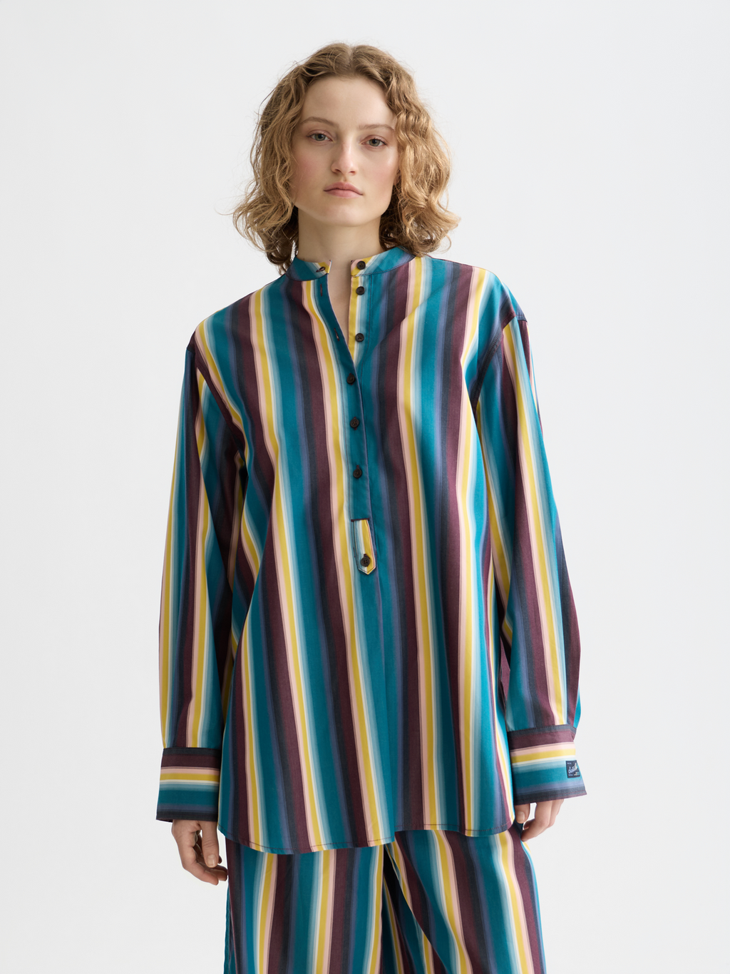 Relaxed-Fit Striped Shirt