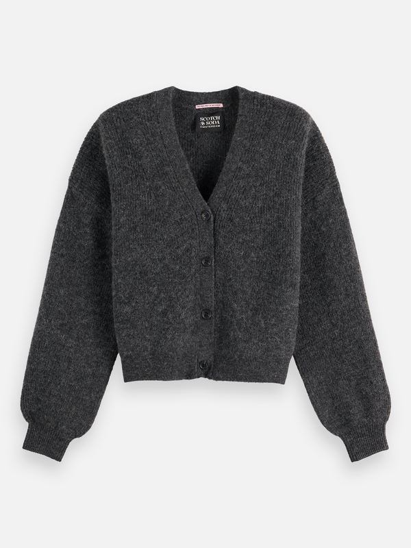 Essentials —  Fuzzy Relaxed Cardigan