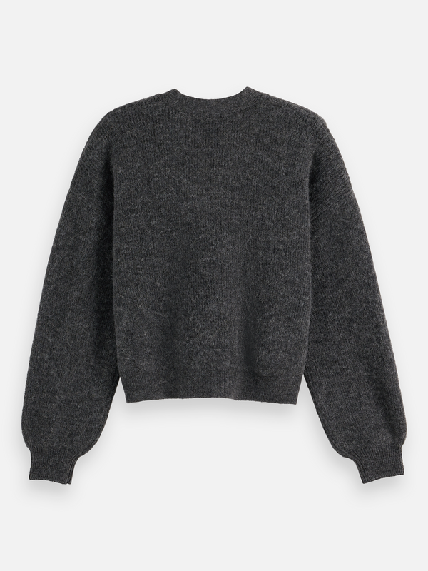 Essentials —  Fuzzy Relaxed Cardigan