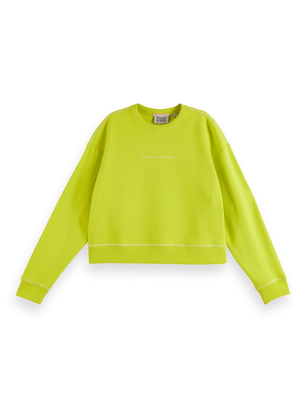 Flatlock Loose-Fit Sweatshirt