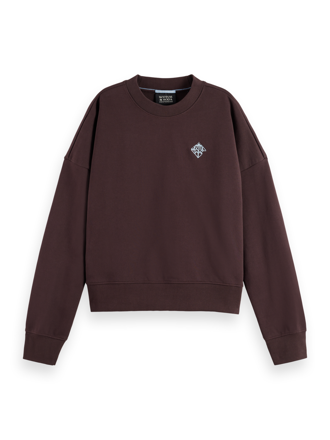 Embroidered Logo Relaxed Fit Sweatshirt