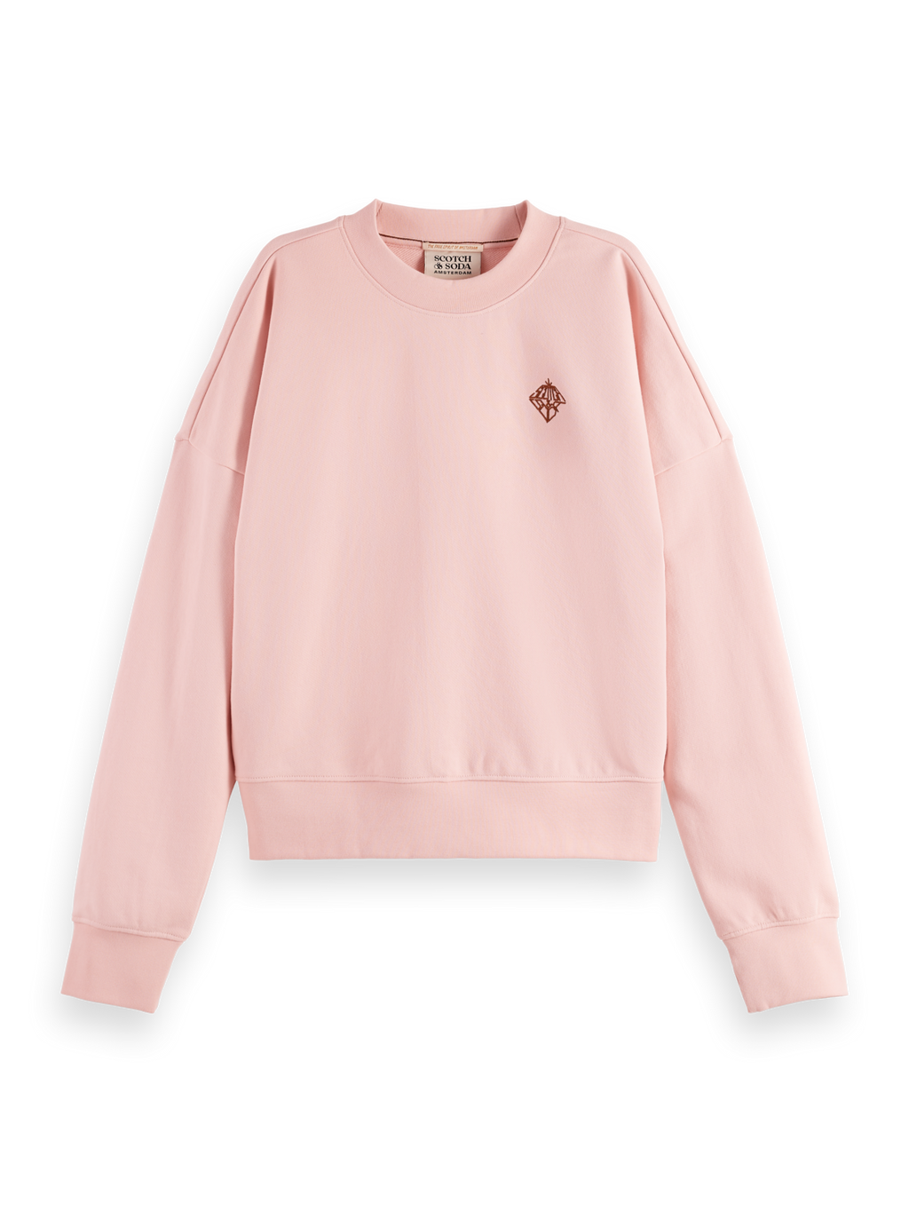 Embroidered Logo Relaxed Fit Sweatshirt