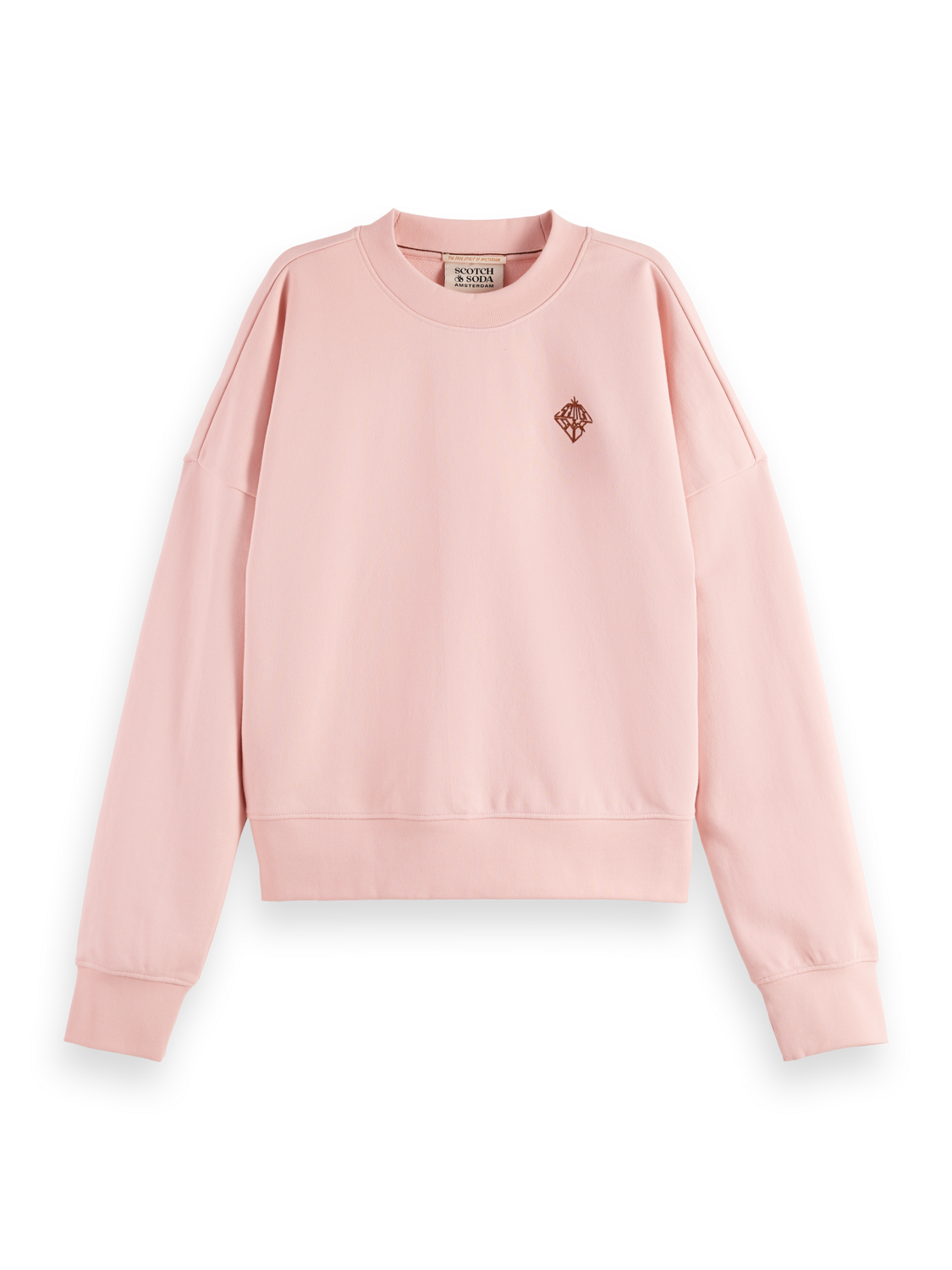 Embroidered Logo Relaxed Fit Sweatshirt