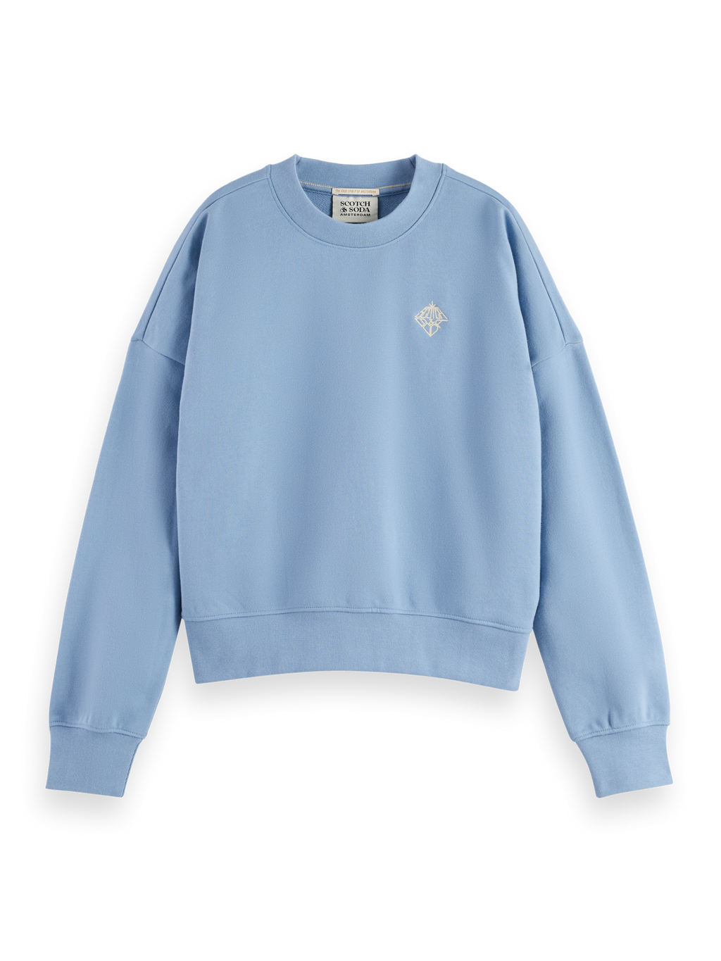Embroidered Logo Relaxed Fit Sweatshirt