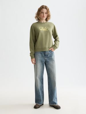 Regular Fit Chest Artwork Sweater