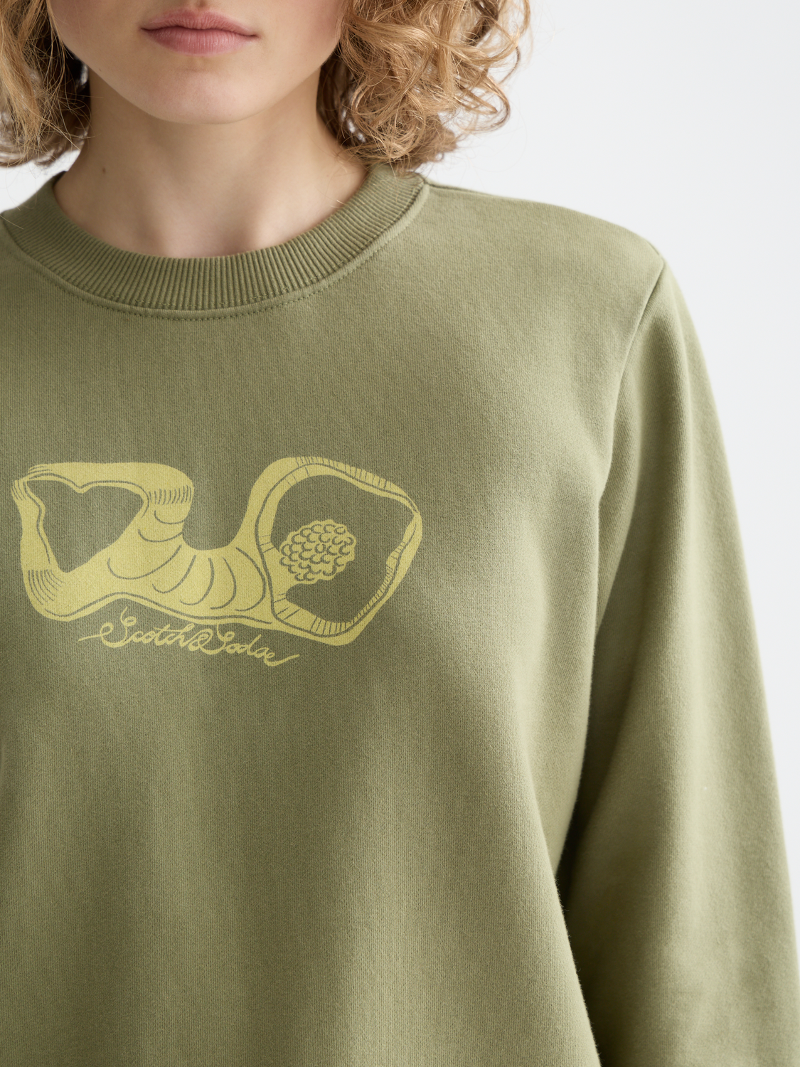 Regular Fit Chest Artwork Sweater