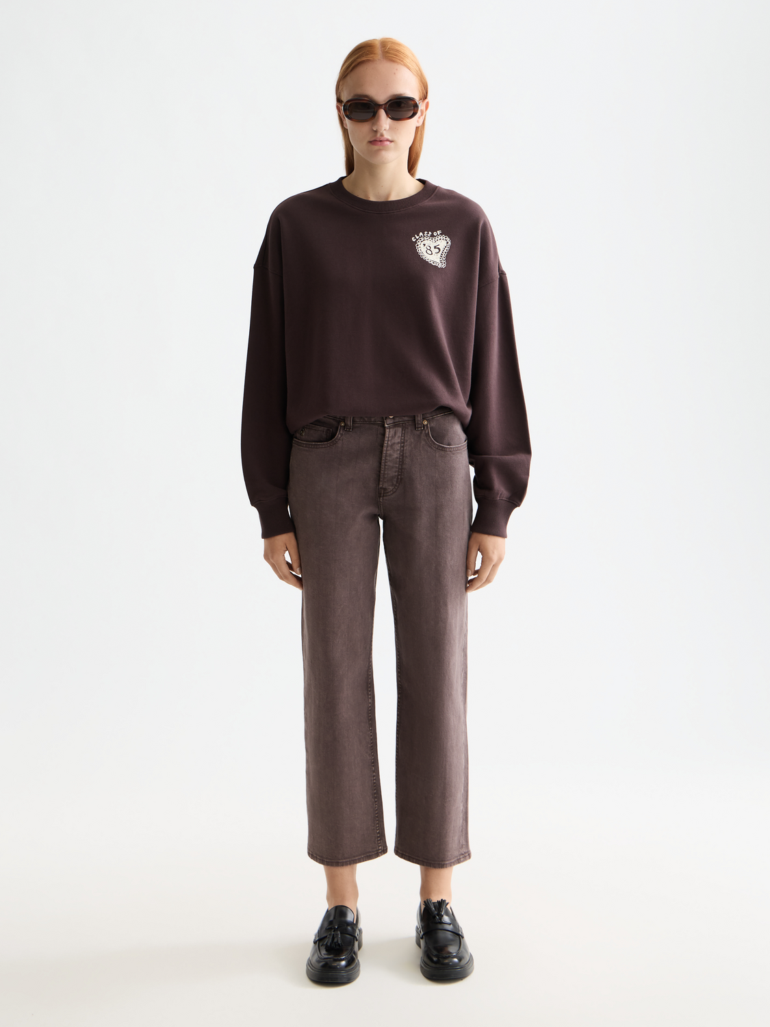 Artwork Oversized Fit Sweatshirt