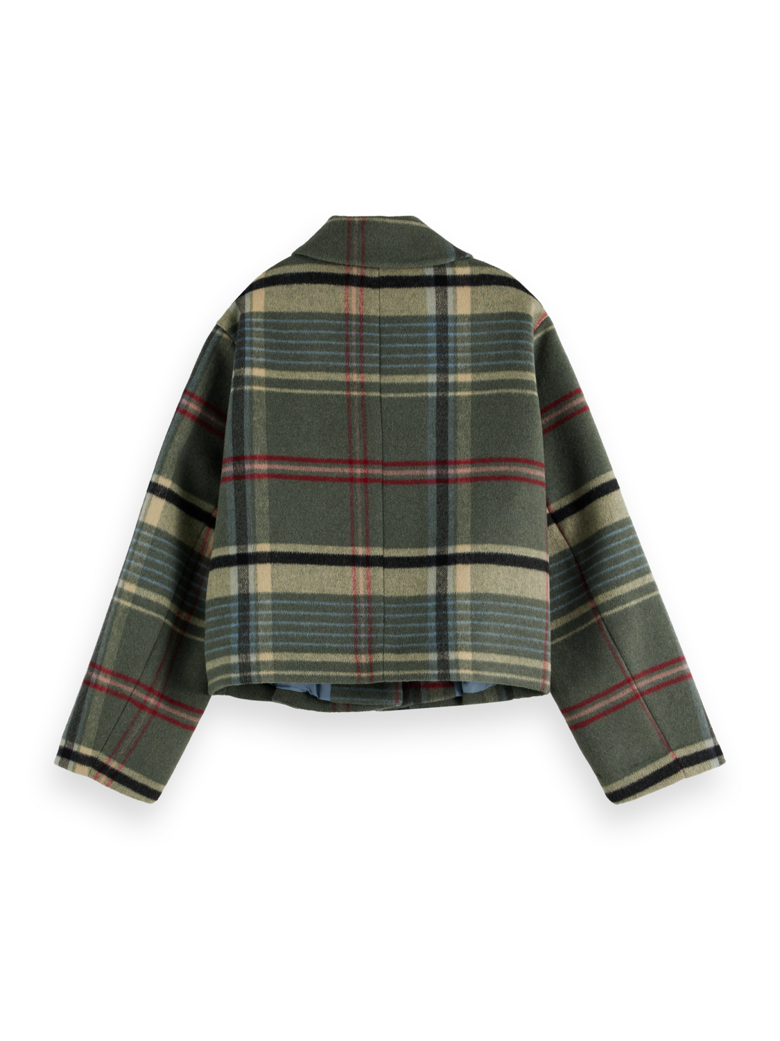 Boxy shirt jacket